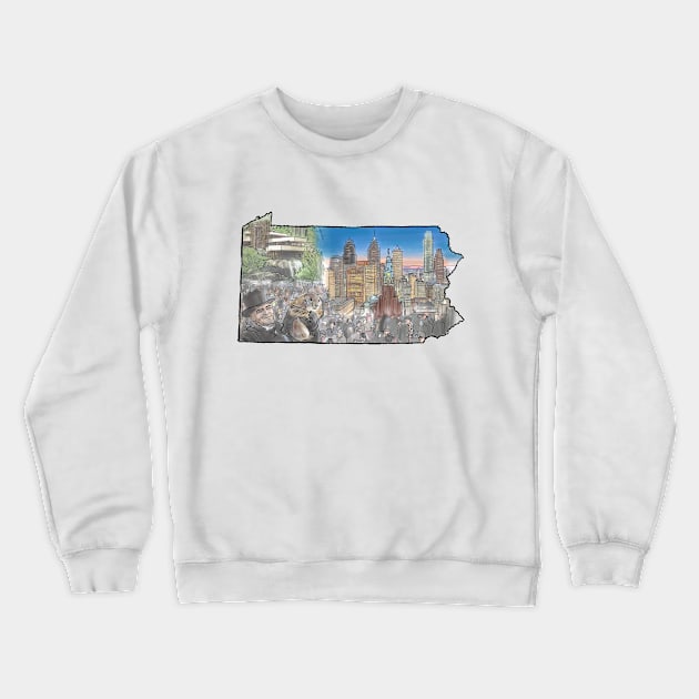 Pennsylvania Crewneck Sweatshirt by TwoBroads